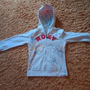 Womens Roxy zip up hoodie
